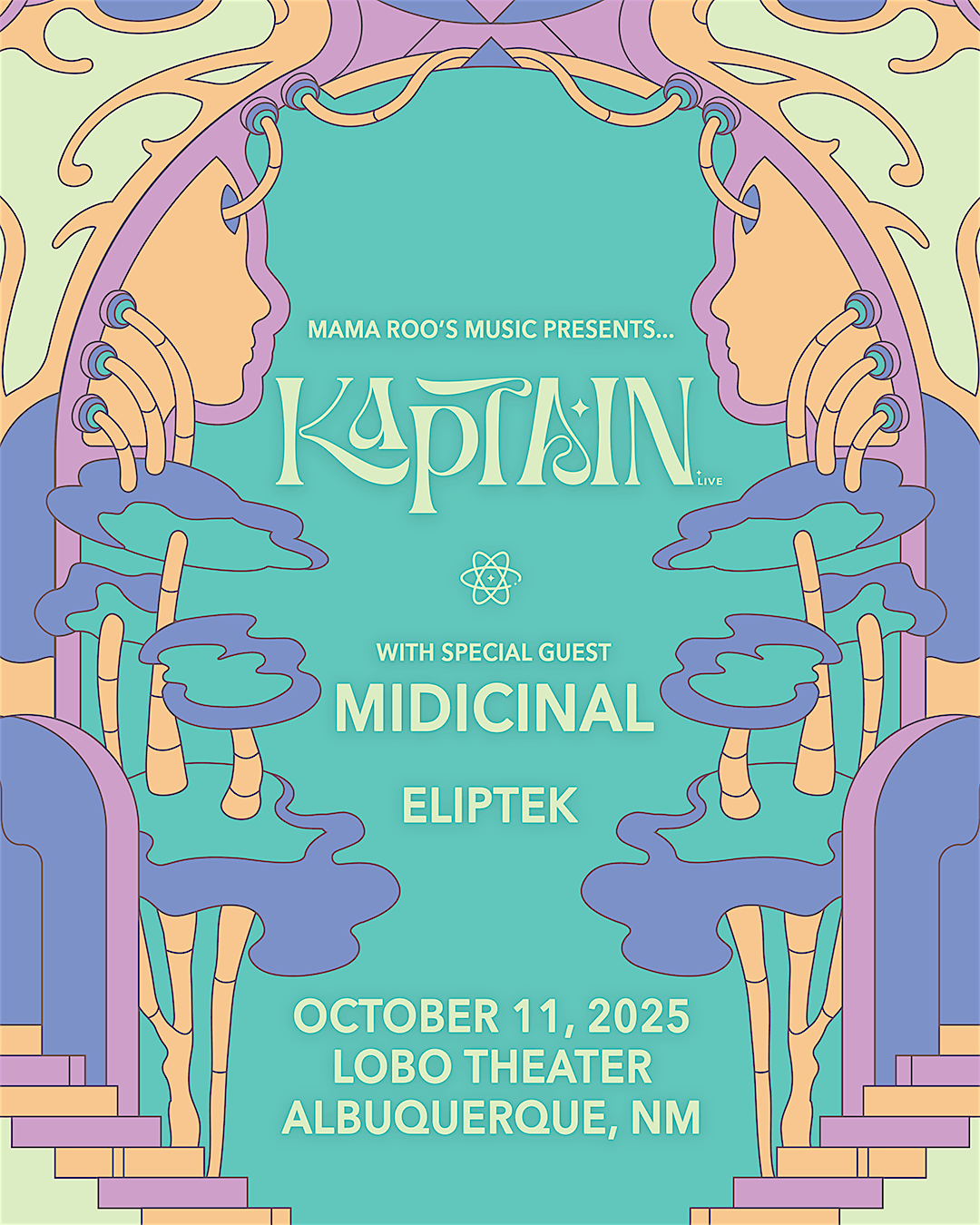 Kaptain with Special Guest MIDIcinal! Also featuring Eliptek!
