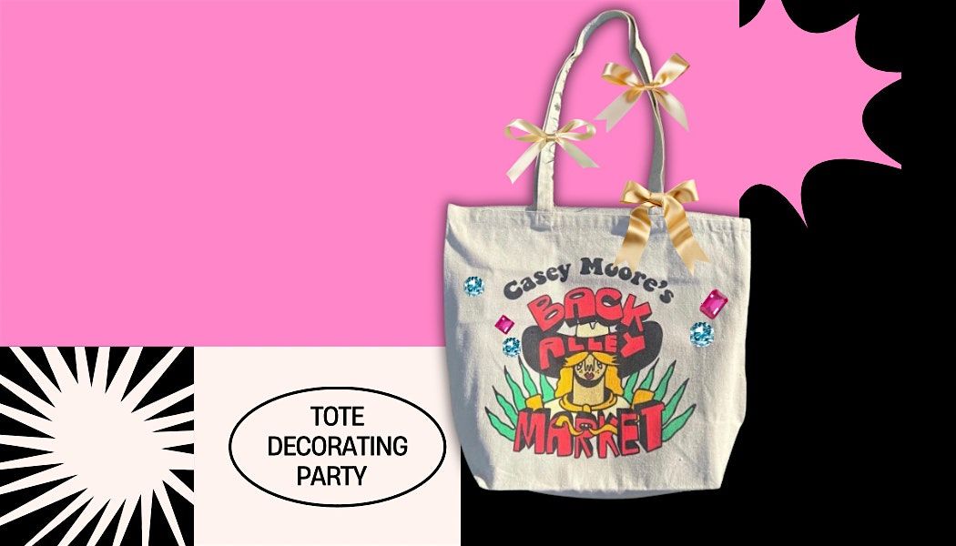 Tote Decorating Party