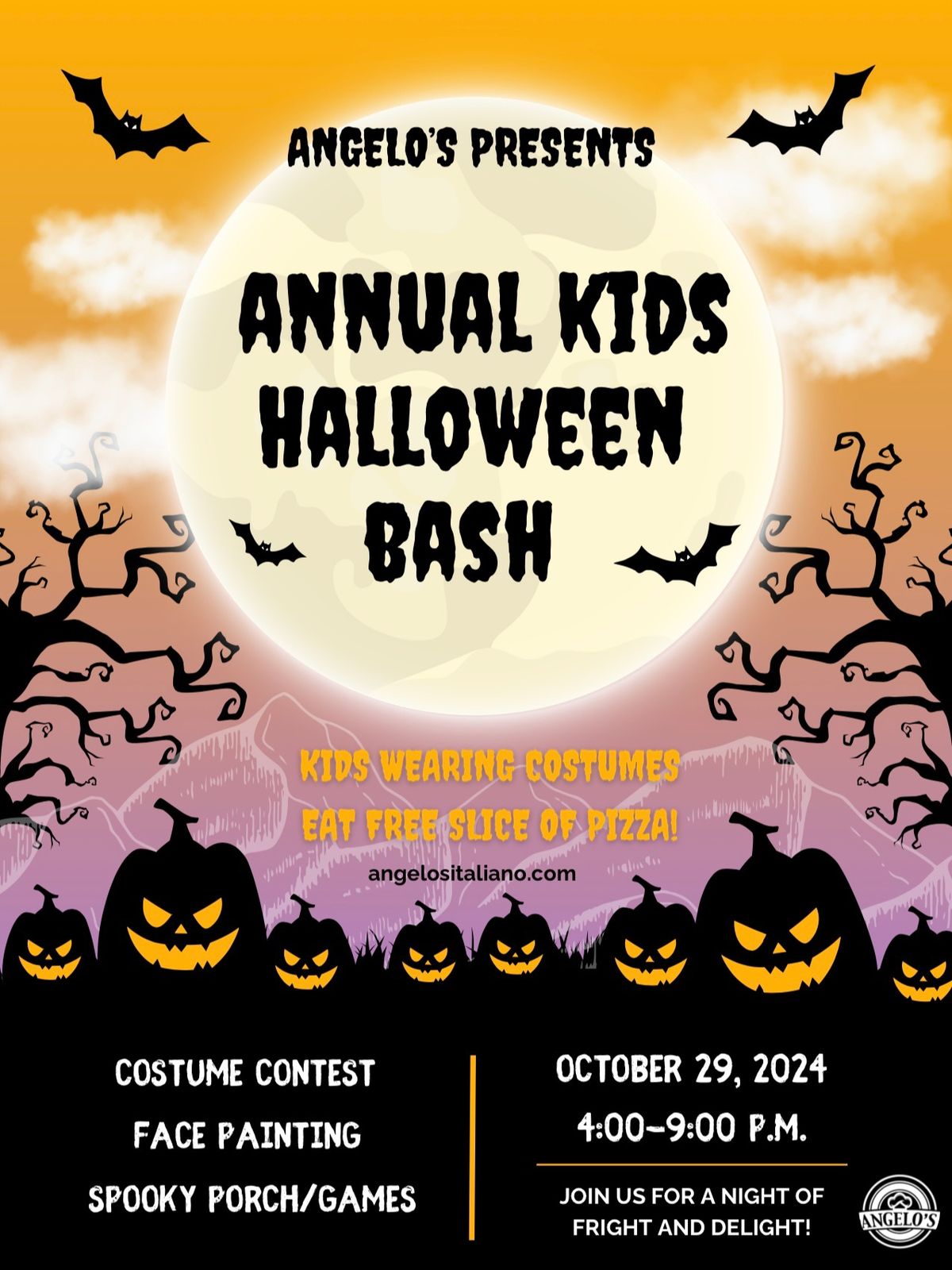 Annual Kids Halloween Bash ?