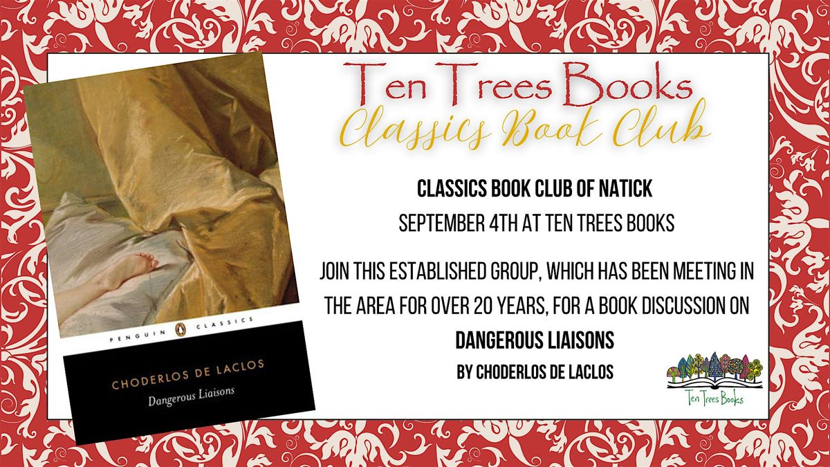 Classics Book Club - Dangerous Liasons
