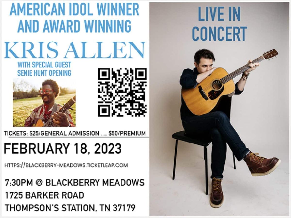 Kris Allen (18+)