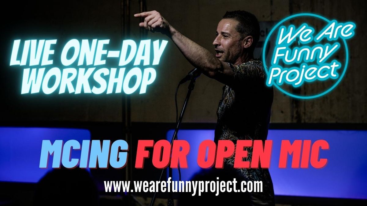 Workshop. MCing Open Mic Comedy with Alfie Noakes