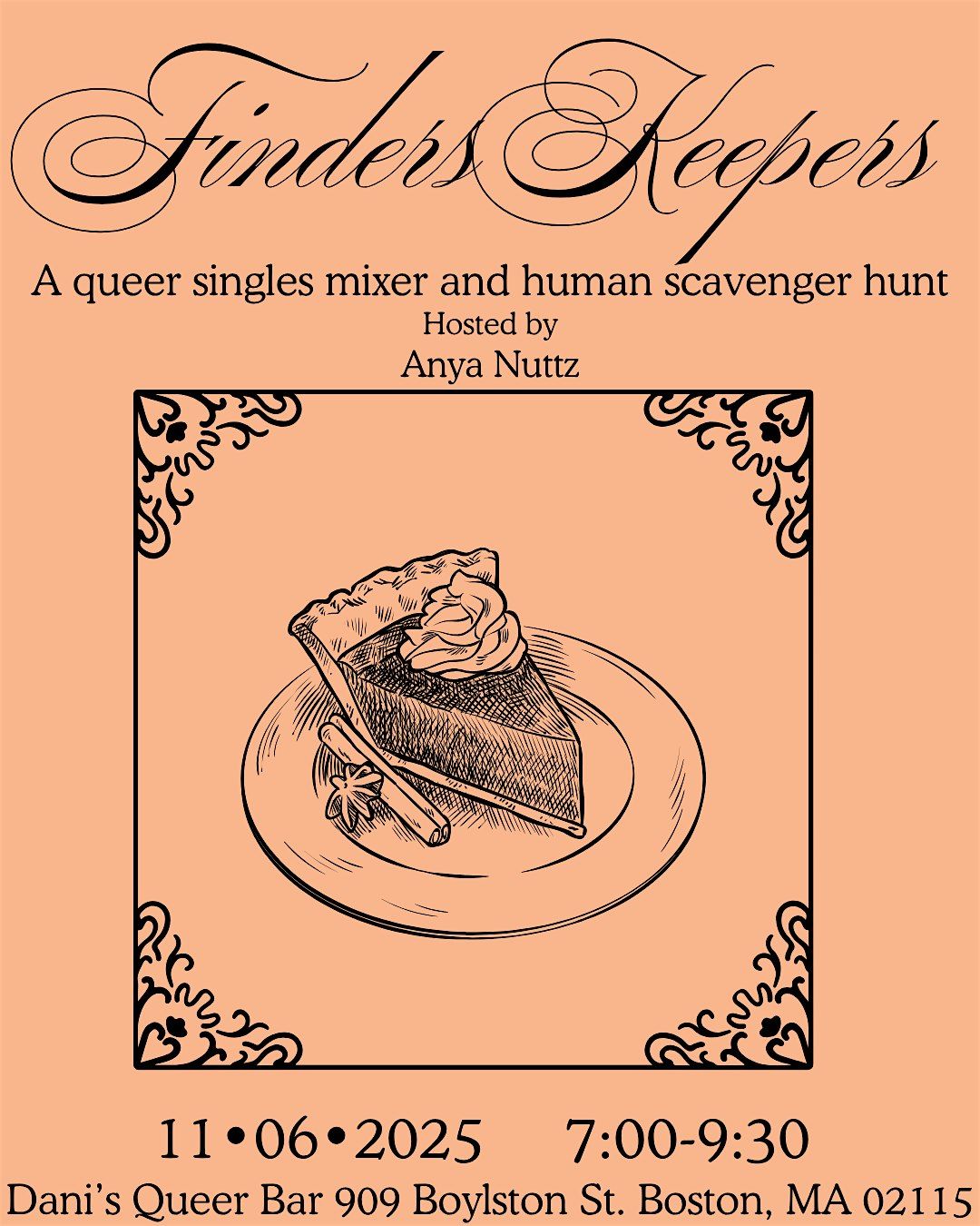 Finders Keepers Pie Party