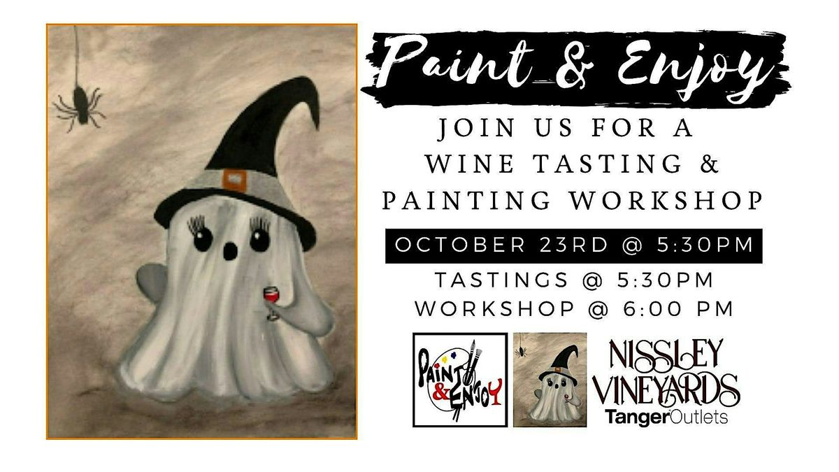 Paint & Enjoy Wine @ Nissley Vineyards Tanger Outlets