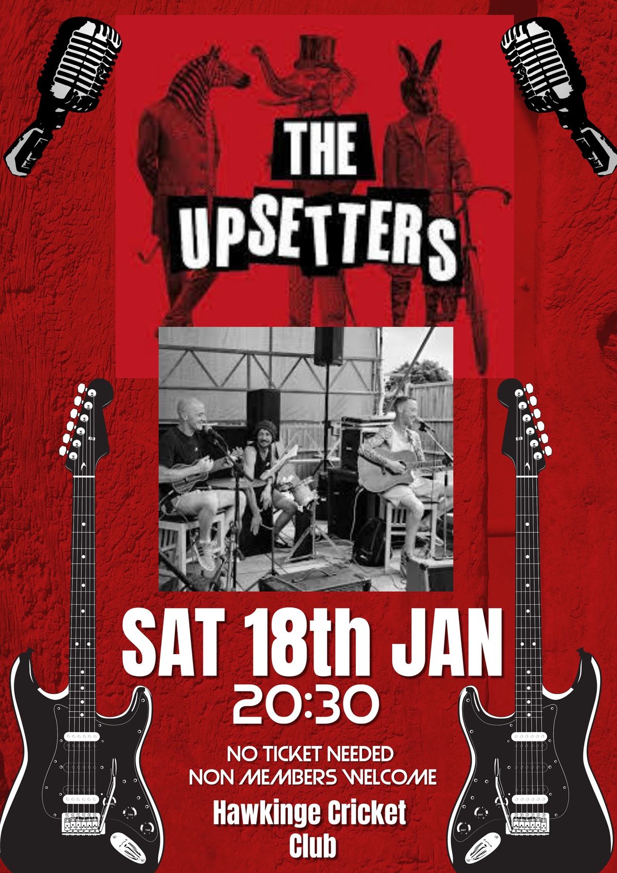 The Upsetters hits Hawkinge