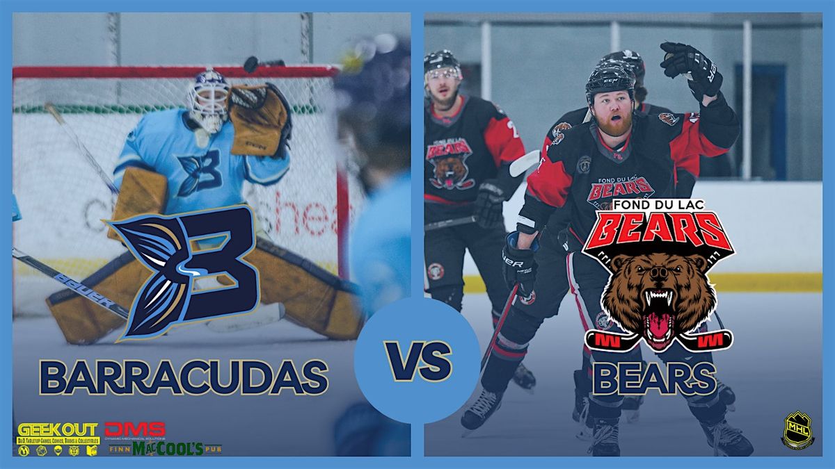 Mansfield Barracudas vs Fond Du Lac Bears Game 1