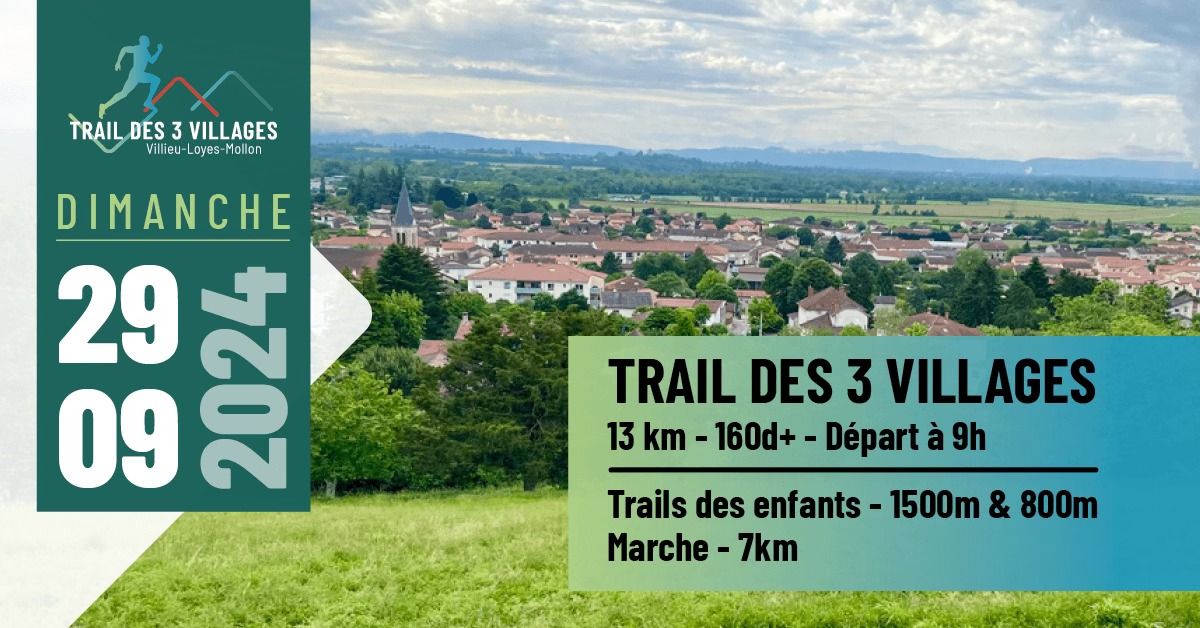 Trail des 3 villages - Villieu