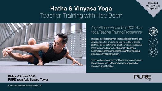Hatha & Vinyasa Yoga Teacher Training with Hee Boon