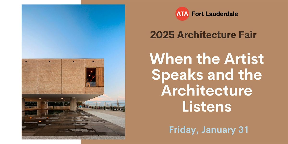 When the Artists Speaks and Architecture Listens