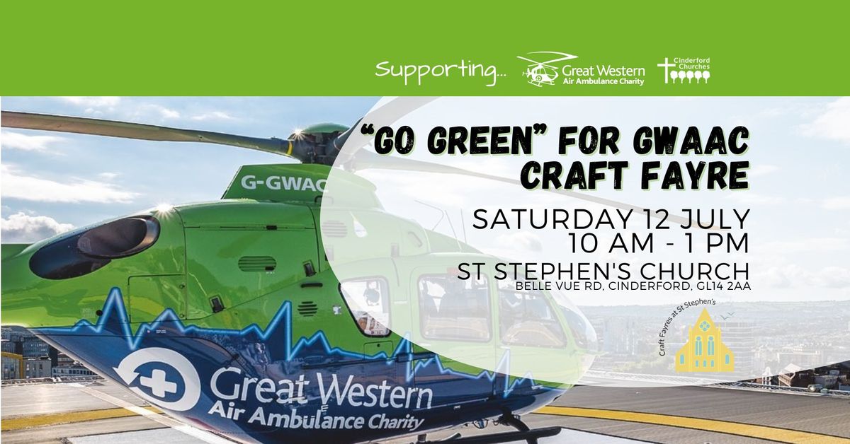 "Go Green" for GWAAC Craft Fayre