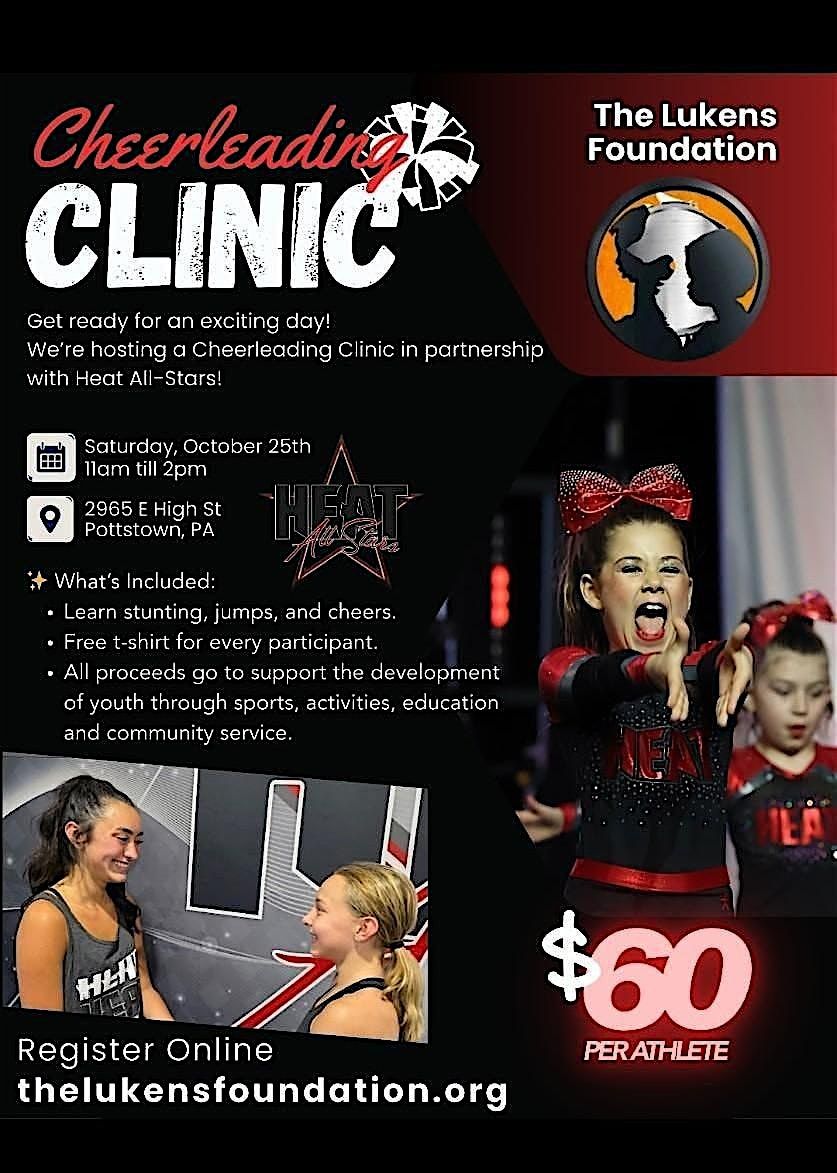 Cheerleading Clinic - The Lukens Foundation