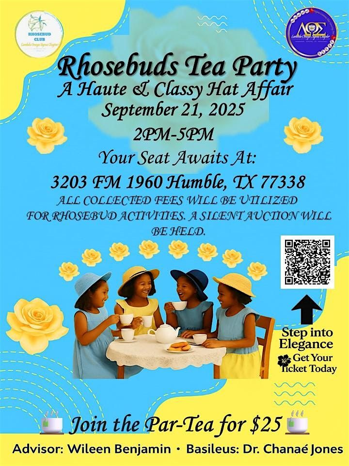 Rhosebuds Tea Party