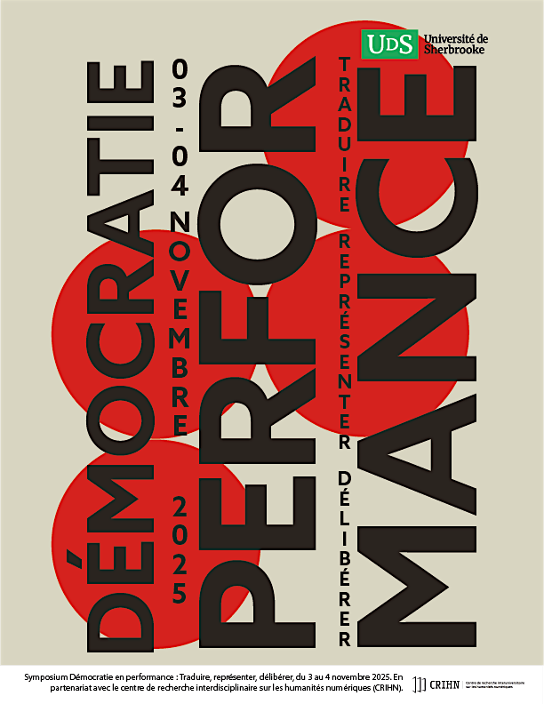 Performing democracy \u2013 translating, representing, deliberating