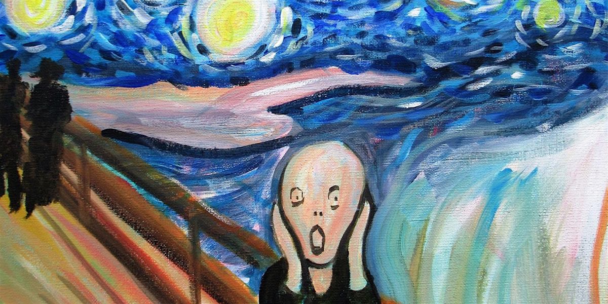 Paint A Starry Night Scream, London