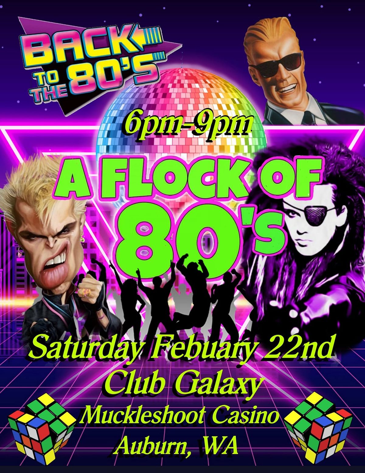 A Flock Of 80s Live at Club Galaxy 