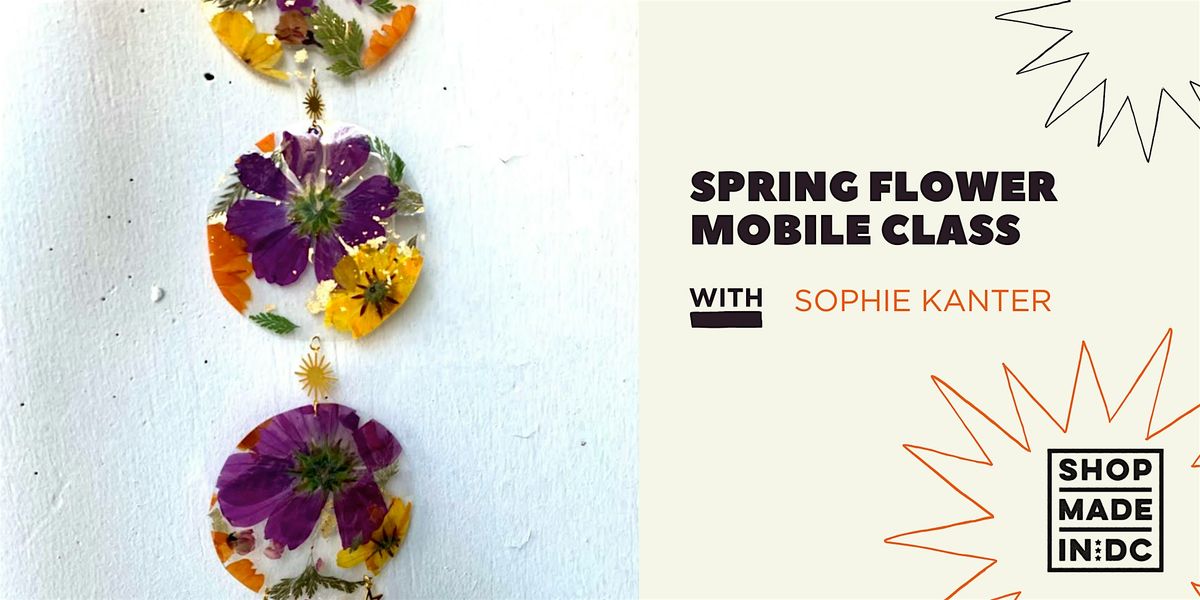 Spring Flower Mobile w\/ Sophie Kanter