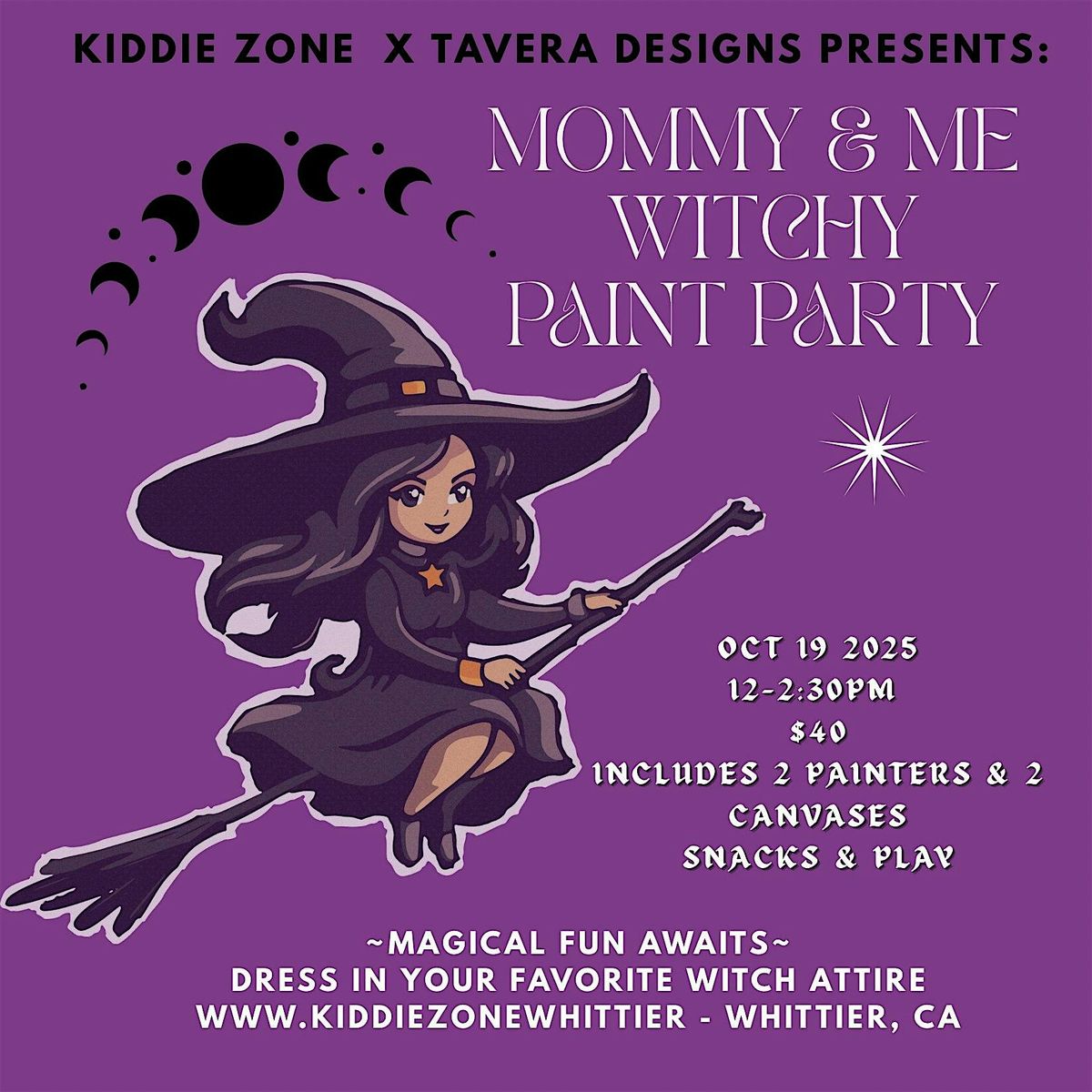 Mommy & Me Witchy Paint & Play