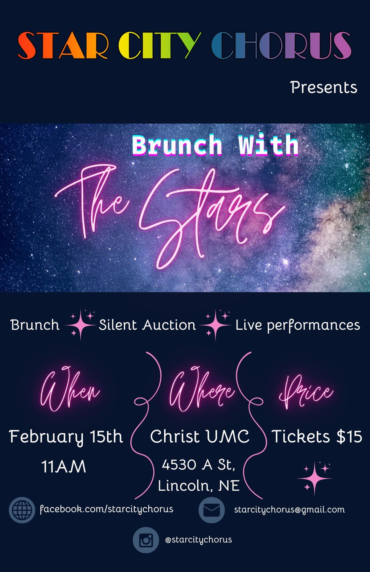 Star City Chorus Presents: Brunch with the Stars