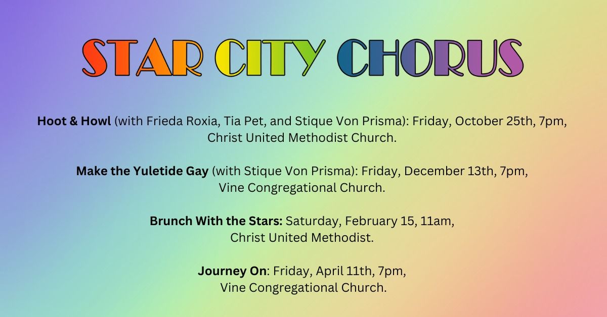 Star City Chorus Presents: Brunch with the Stars