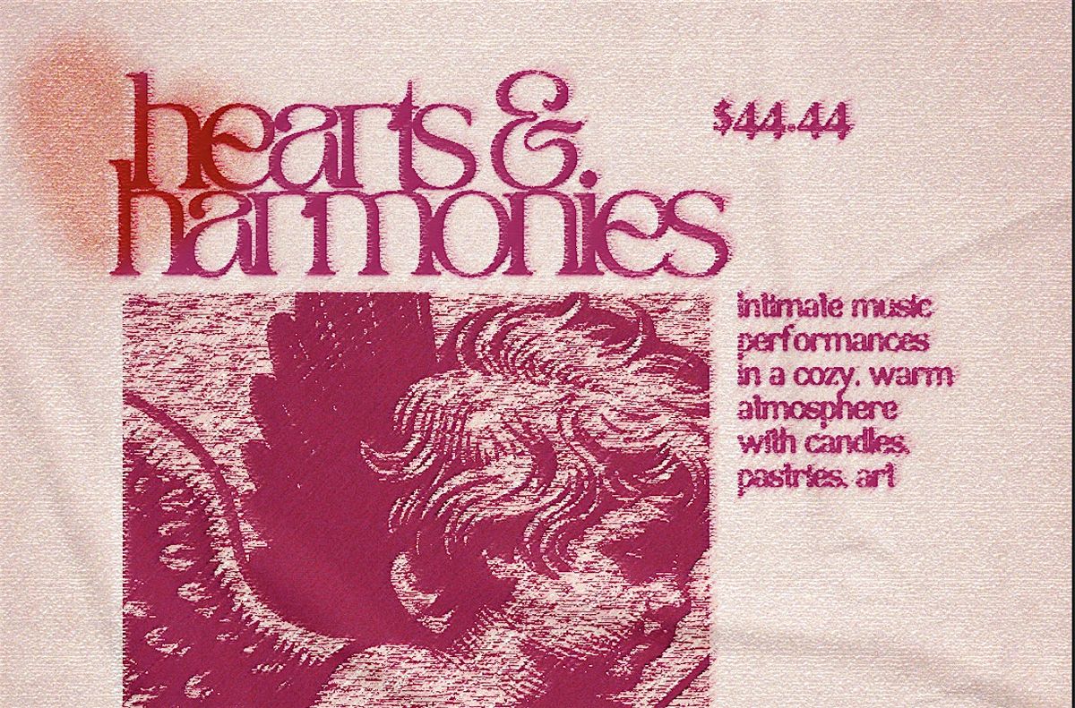 hearts & harmonies: intimate music performances & gallery