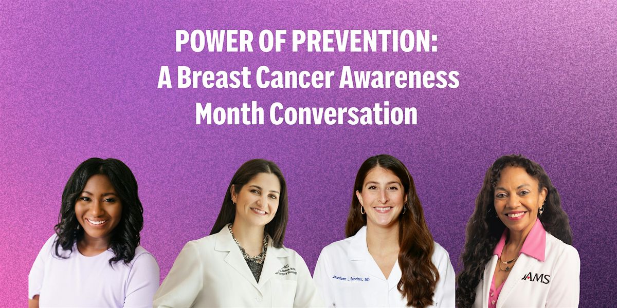Power of Prevention: A Breast Cancer Awareness Month Conversation