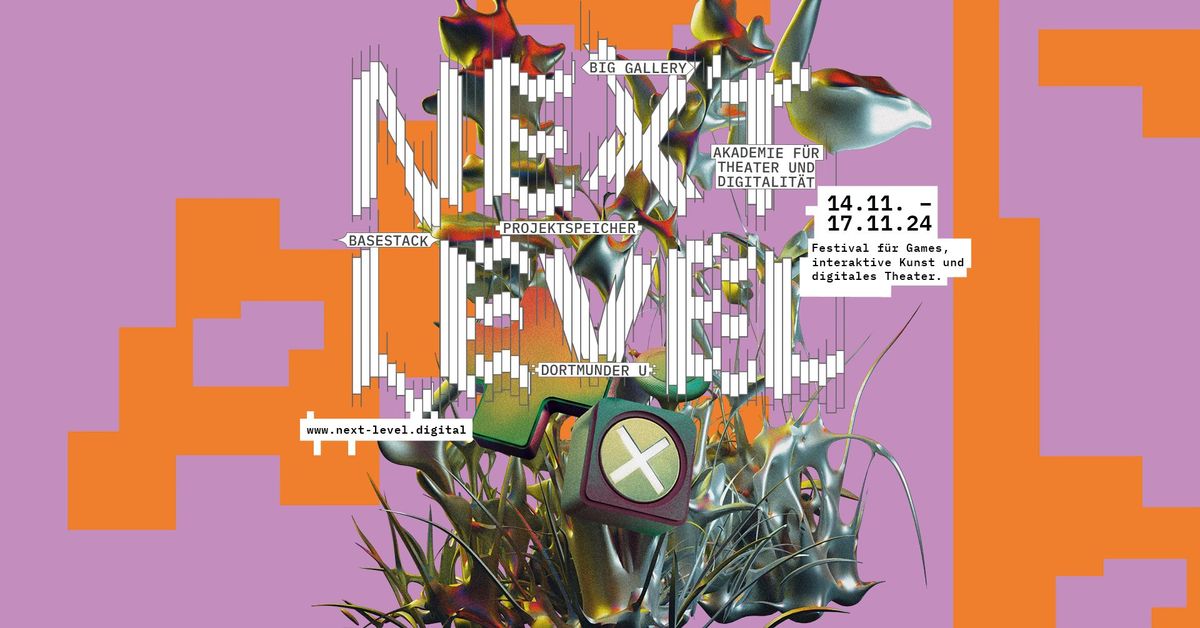 NEXT LEVEL \u2013 Festival f\u00fcr Games, interaktive Kunst und digitales Theater in Dortmund