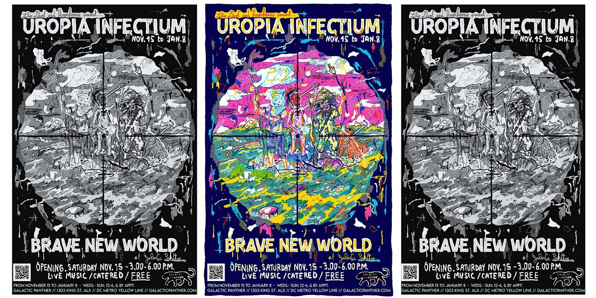 Brave New World \u2013 Uropia Infectium: The Psychedelic Worlds of Silio Durt