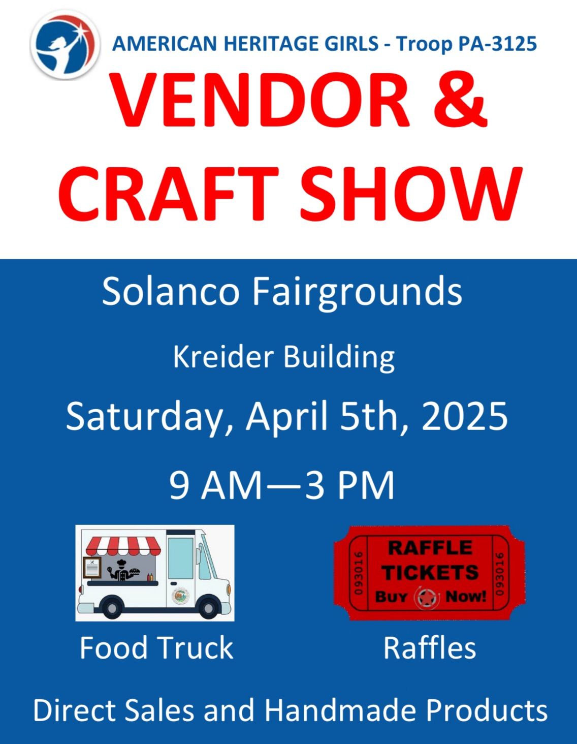 AHG 3rd Annual Spring Craft and Vendor Show 