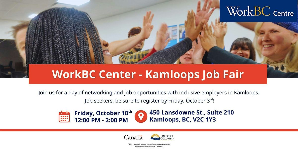 WorkBC Center - Kamloops Job Fair