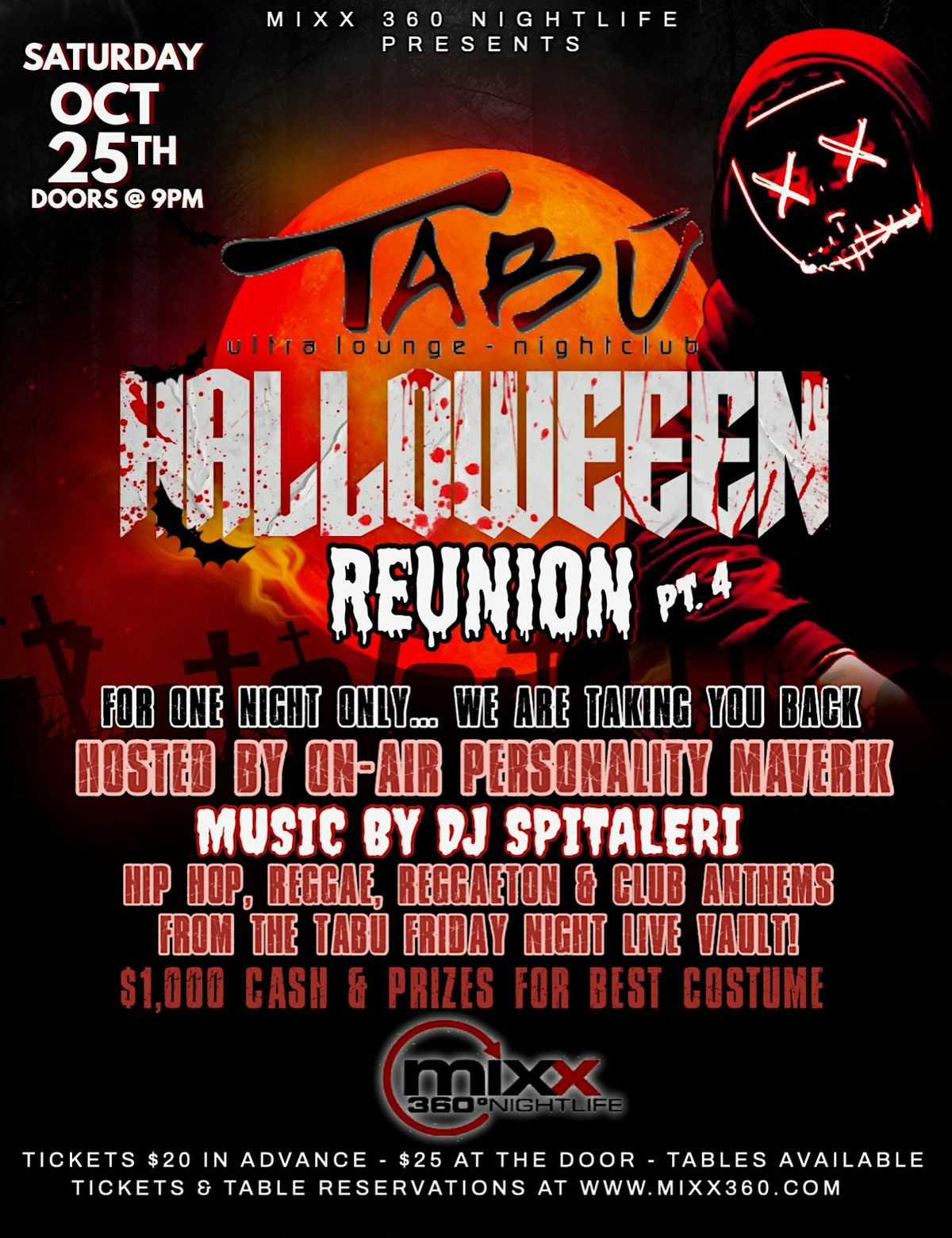TAB\u00da HALLOWEEN REUNION