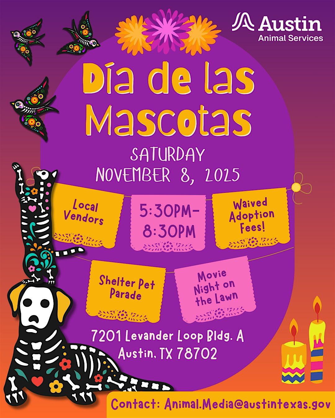 D\u00eda de las Mascotas: A Free D\u00eda de los Muertos\u2013Themed Community Event