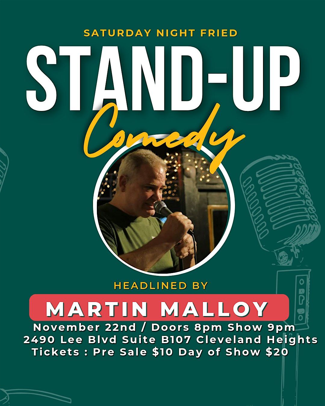 *SNF* SATURDAY NIGHT FRIED - MARTIN MALLOY