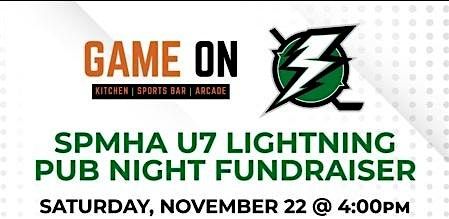 SPMHA U7 Lightning Pub Night Fundraiser
