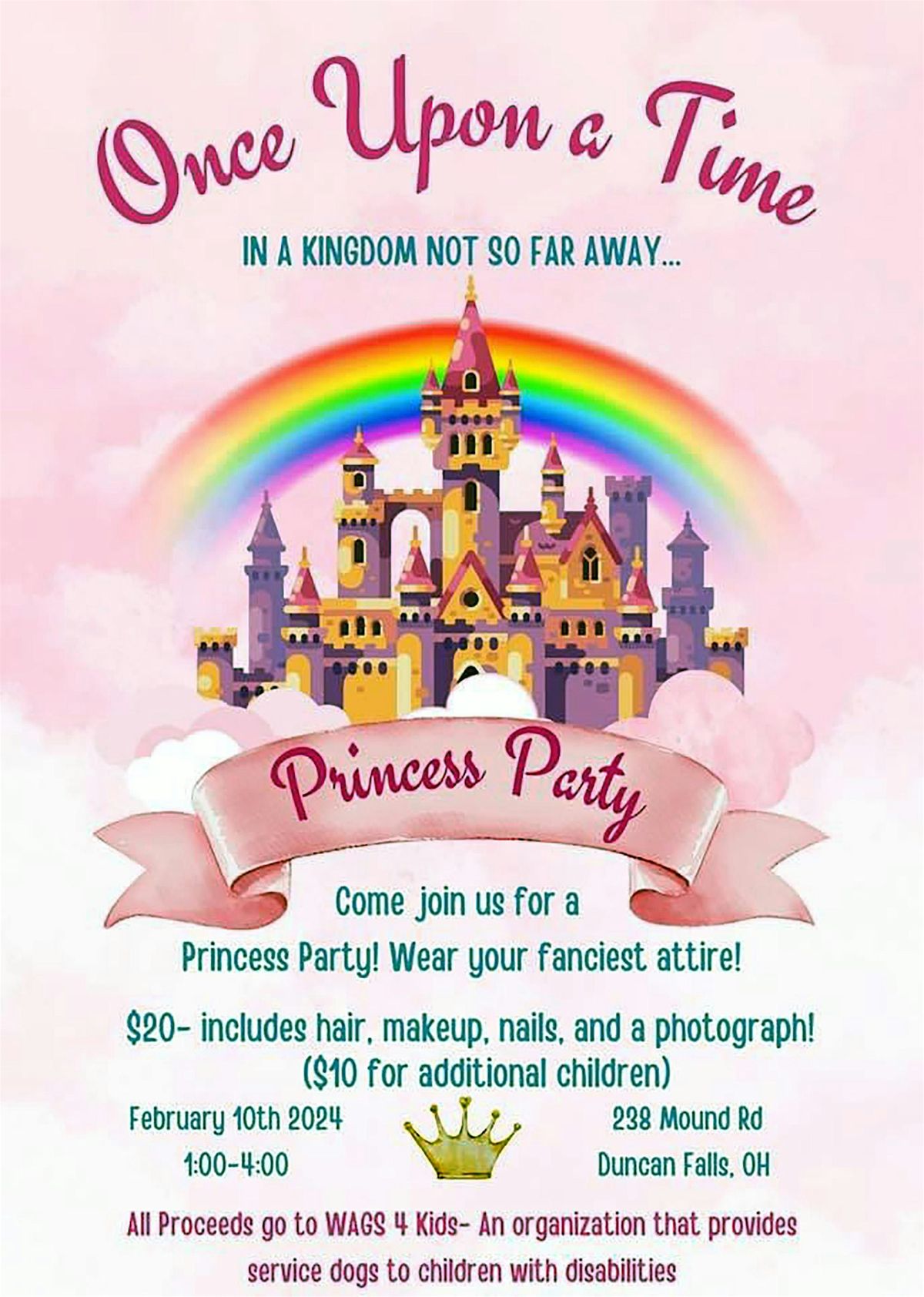 Once Upon A Time Princess Party