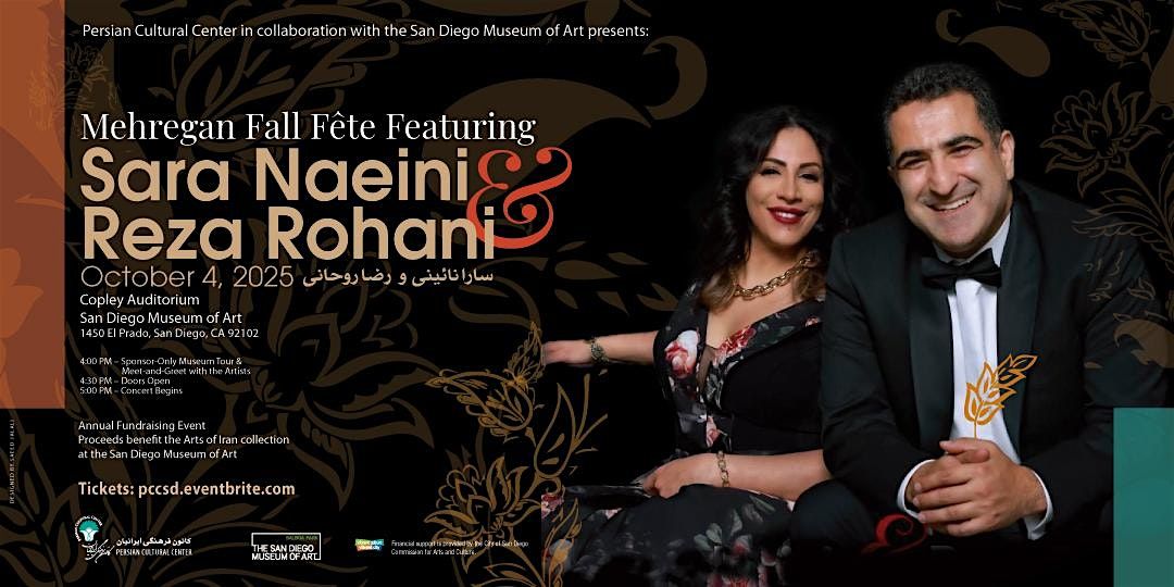 Mehregan Fall F\u00eate Featuring Sara Naeini & Reza Rohani