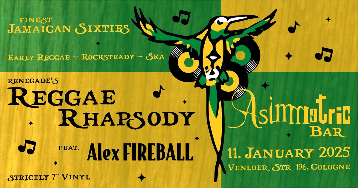 Reggae Rhapsody feat. Alex FIREBALL - Bar Sounds at Asimmetric