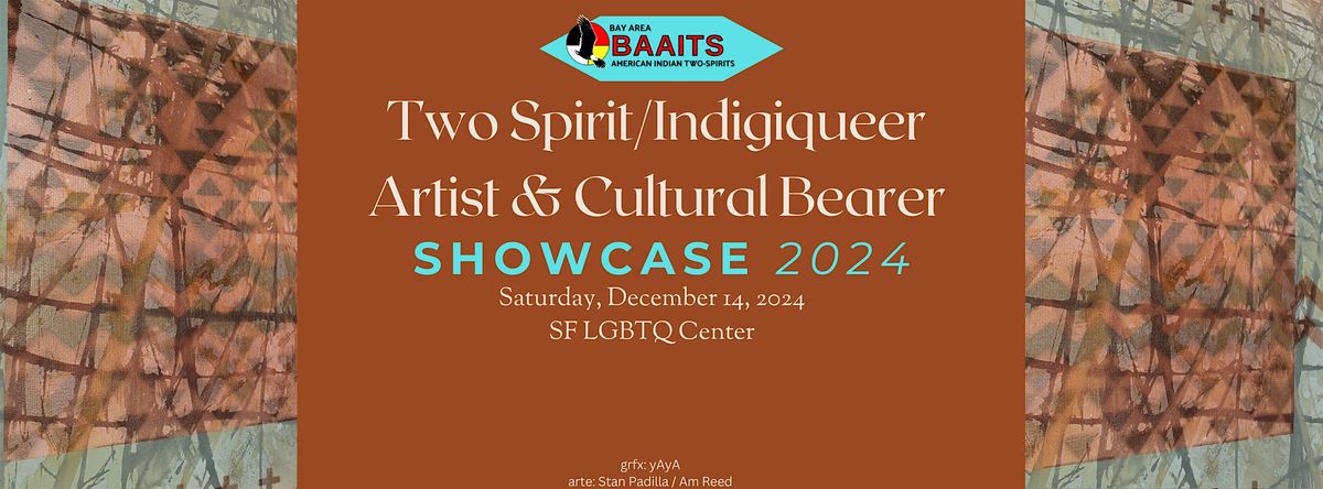 Two Spirit\/Indigiqueer Artist & Cultural Bearer Showcase 2024