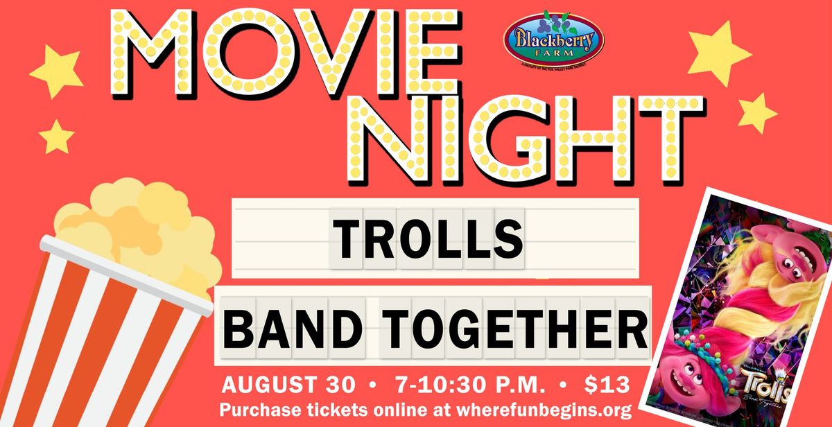 Movie Night: Trolls Band Together