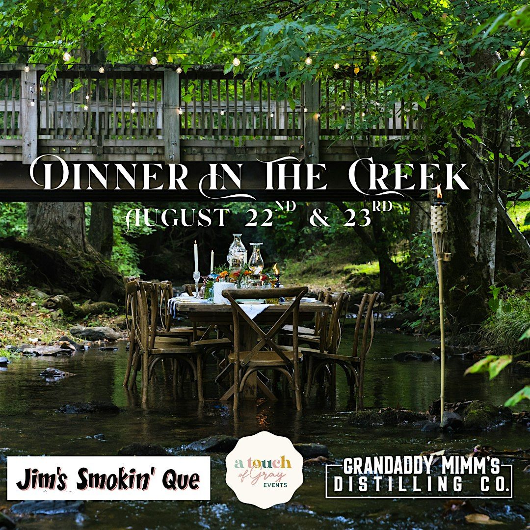 Dinner in the Creek