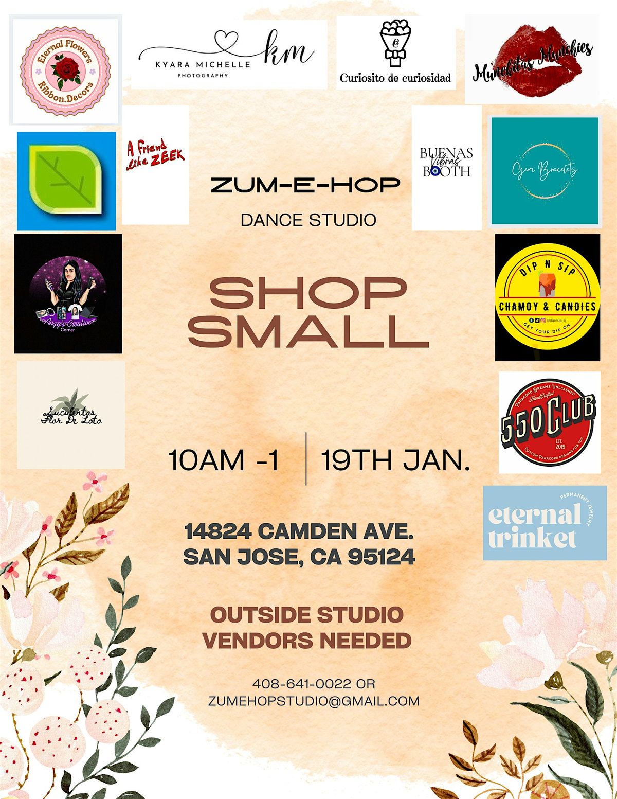 Zum-E-Hop Studio Shop Small Pop-Up