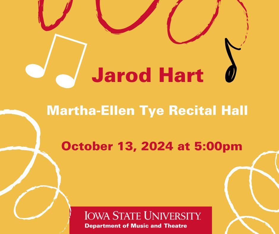 Jarod Hart Junior Recital