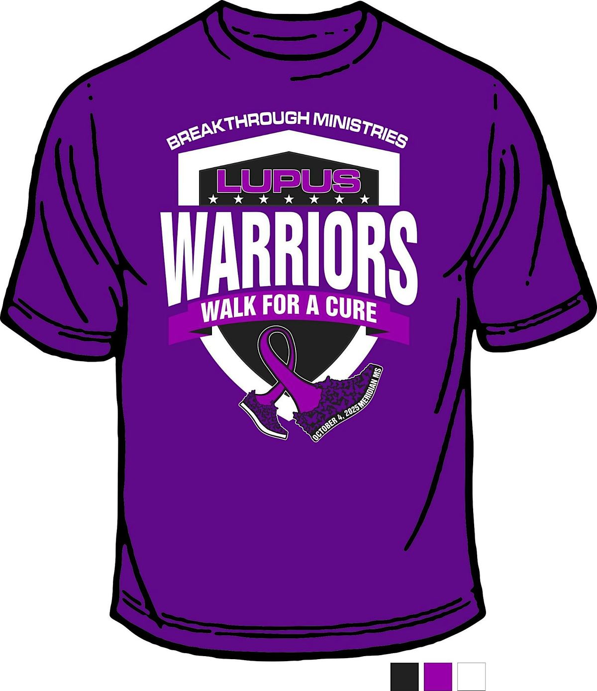 2-Day Lupus Awareness Walk Purple for a Purpose-Strength for the Journey