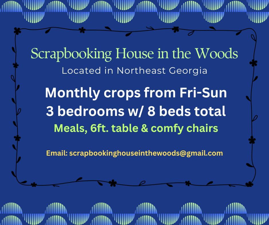 Scrapbooking House in the Woods Monthly Crops