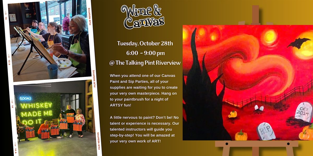 Riverview Art Night - Red Halloween