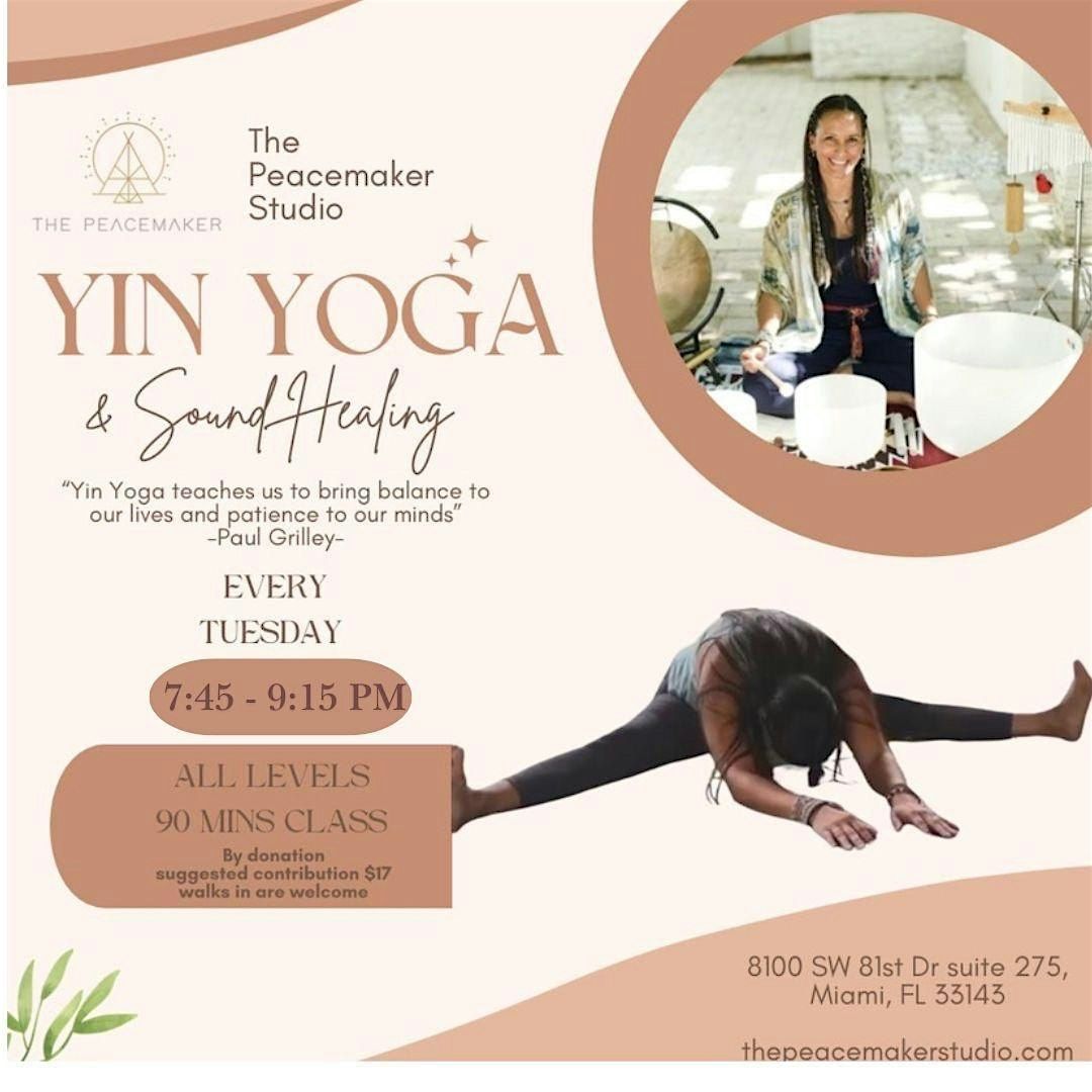 Yin Yoga and Sound Healing