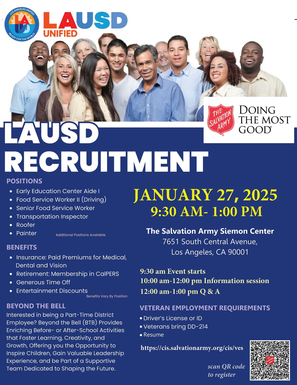 LAUSD Hiring Event