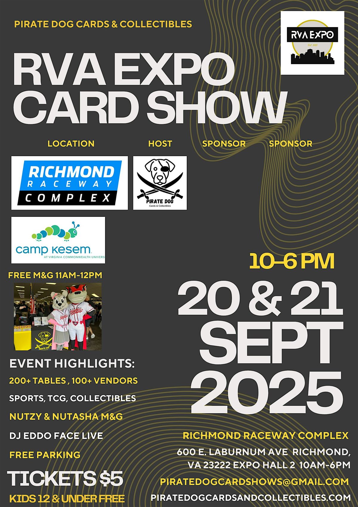 PDCC's RVA Expo Card Show 2( Mixed Genre)