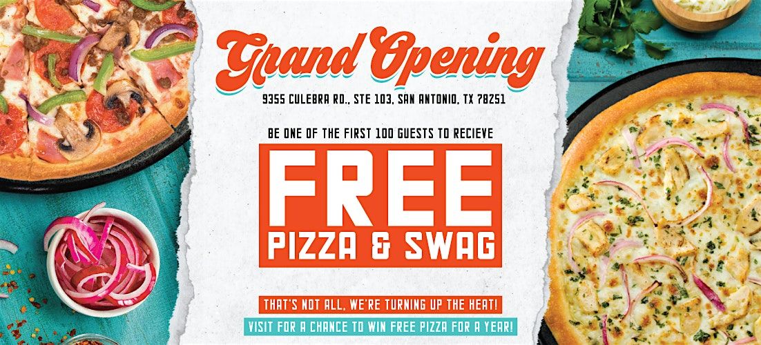 Pizza Patr\u00f3n's Grand Opening