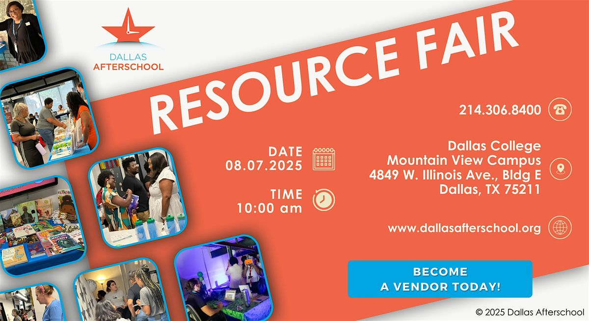 DAS 2025 Resource Fair