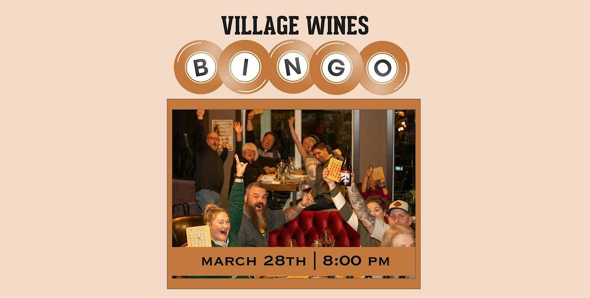 Village Wines Friday Night Bingo